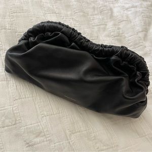 Mansur Gavriel “Cloud” Leather Clutch in Black - Brand New